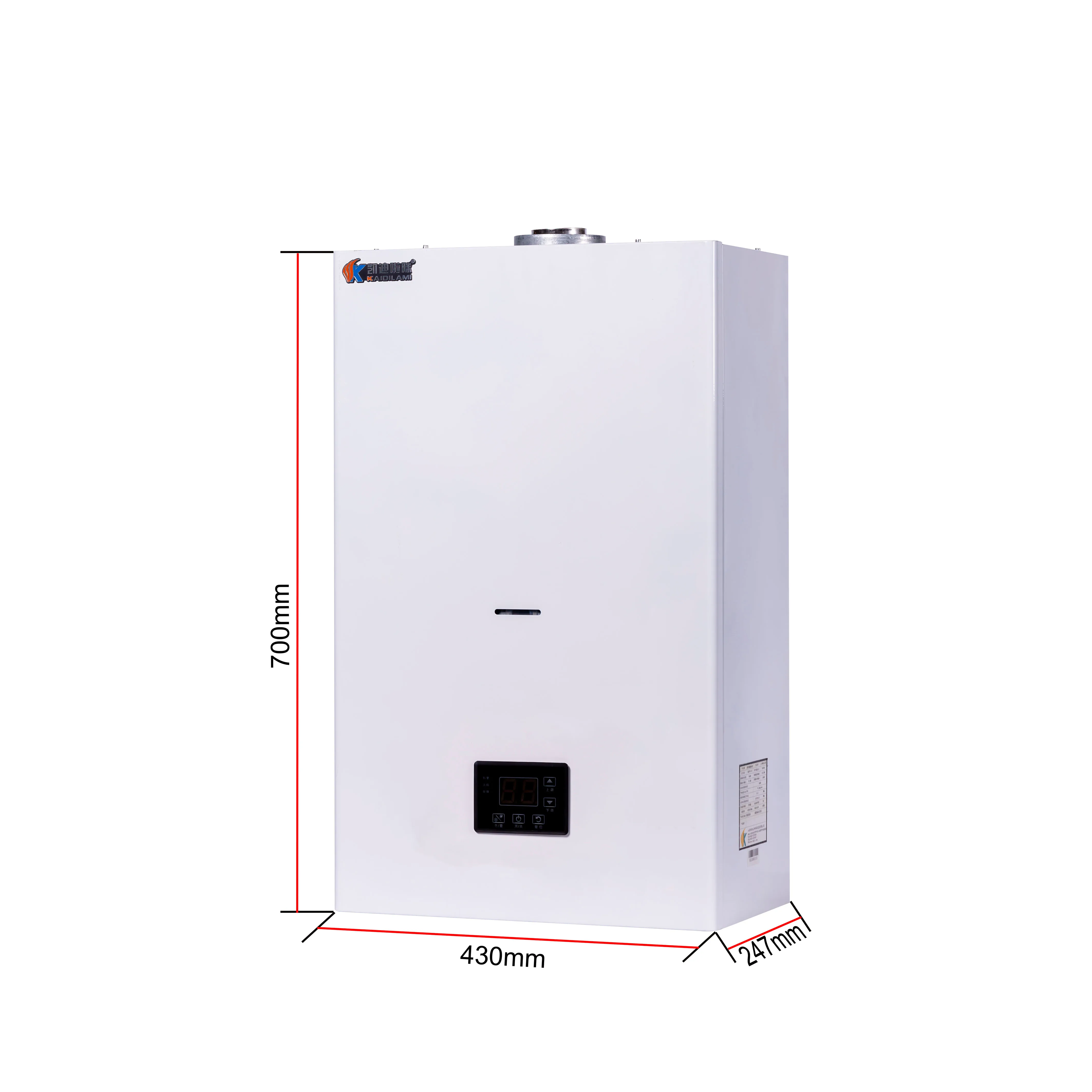 Hot Water Boiler, 24KW, Copper, 12L - detail 14