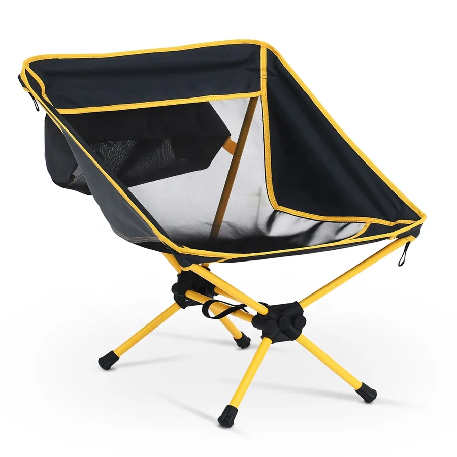 Стальной легкий портативный компактный стул без силы тяжести складной стул для кемпинга с сумкой для переноски