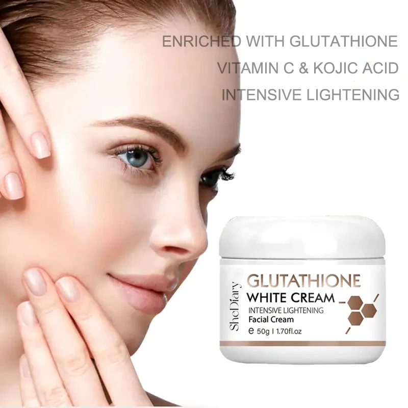 Crema facial de glutatión