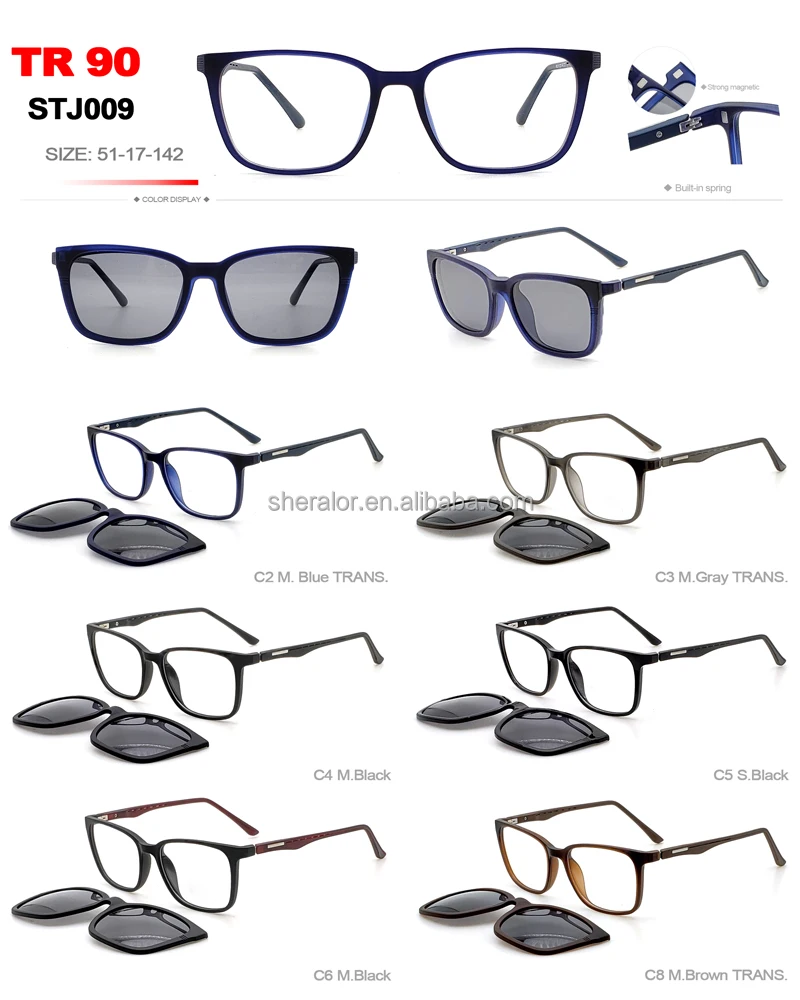 Drop Sales Tr90 Optical Flexible Hinge Square Shape Optical Frame With ...