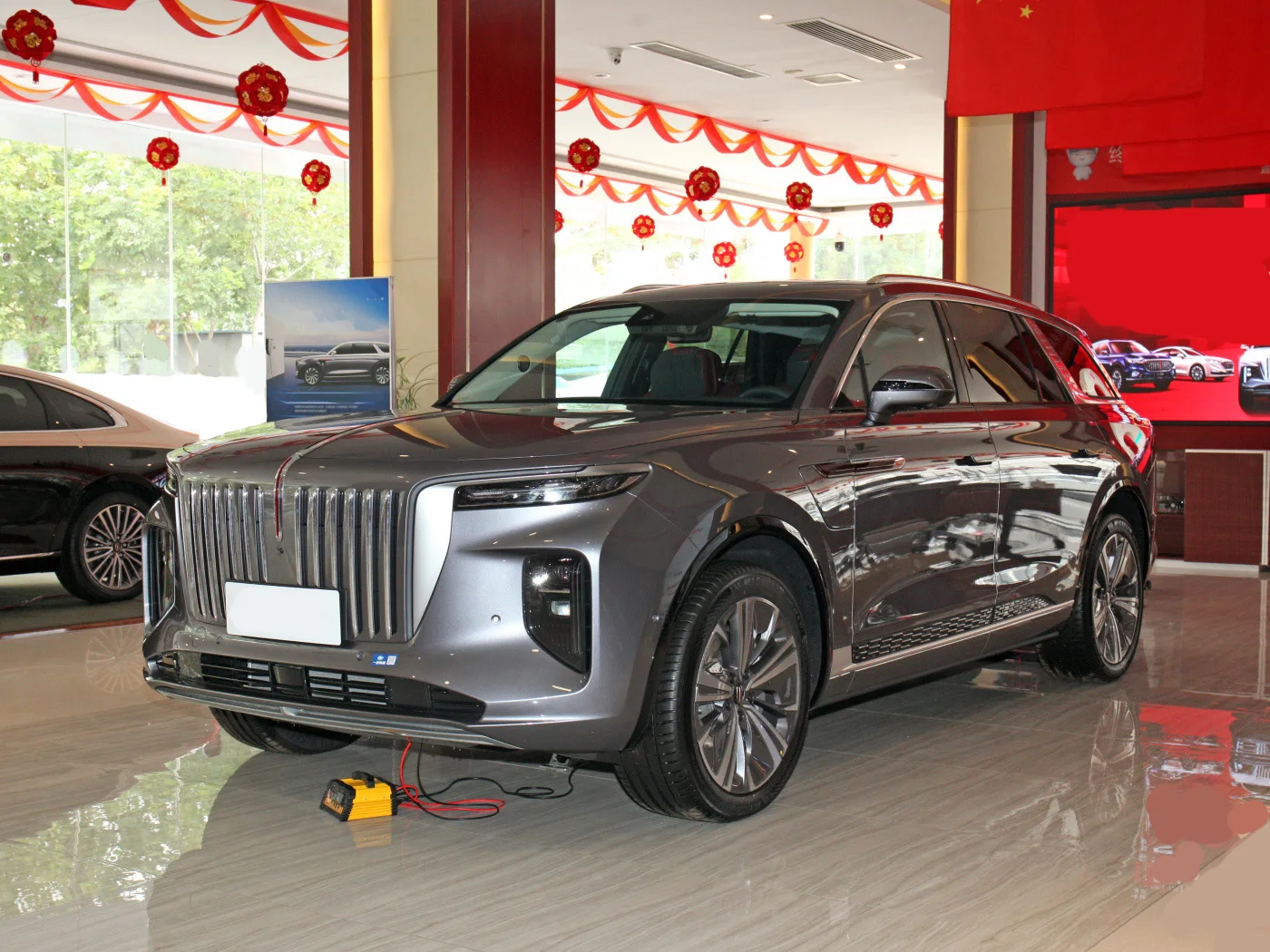 Hongqi E-hs9 460km Flag Version 6 Seats Large Suv New Electric Vehicles ...