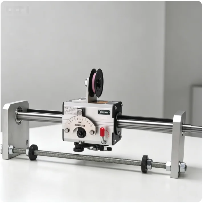 TEBAK GP3-15C Work Rolling Ring Drives Rolling Ring Drive Wires Cables Winding Roll Ring traverse Drive Assembly Line Machine