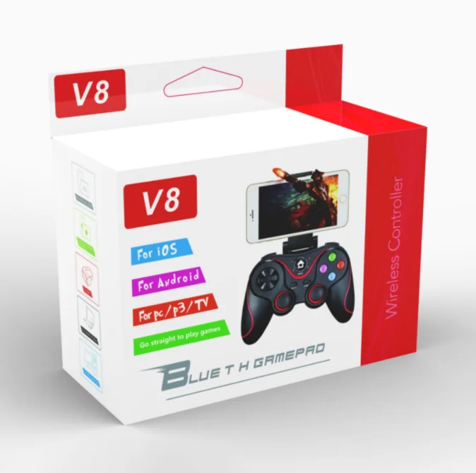 2,4 ГГц беспроводной Usb PS3 ПК игровой контроллер для мобильного телефона управления игровой коврик геймпад для Smart TV