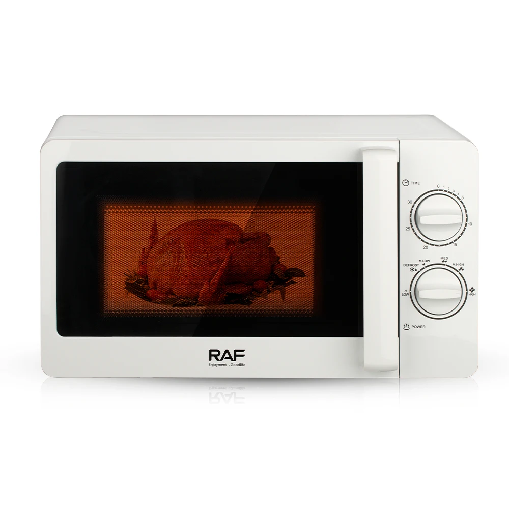 Raf Brand Multifunction Mechanical Control Microwave Kitchen Microondas Electric 20L Large Microwave Oven With Sound On/Off
