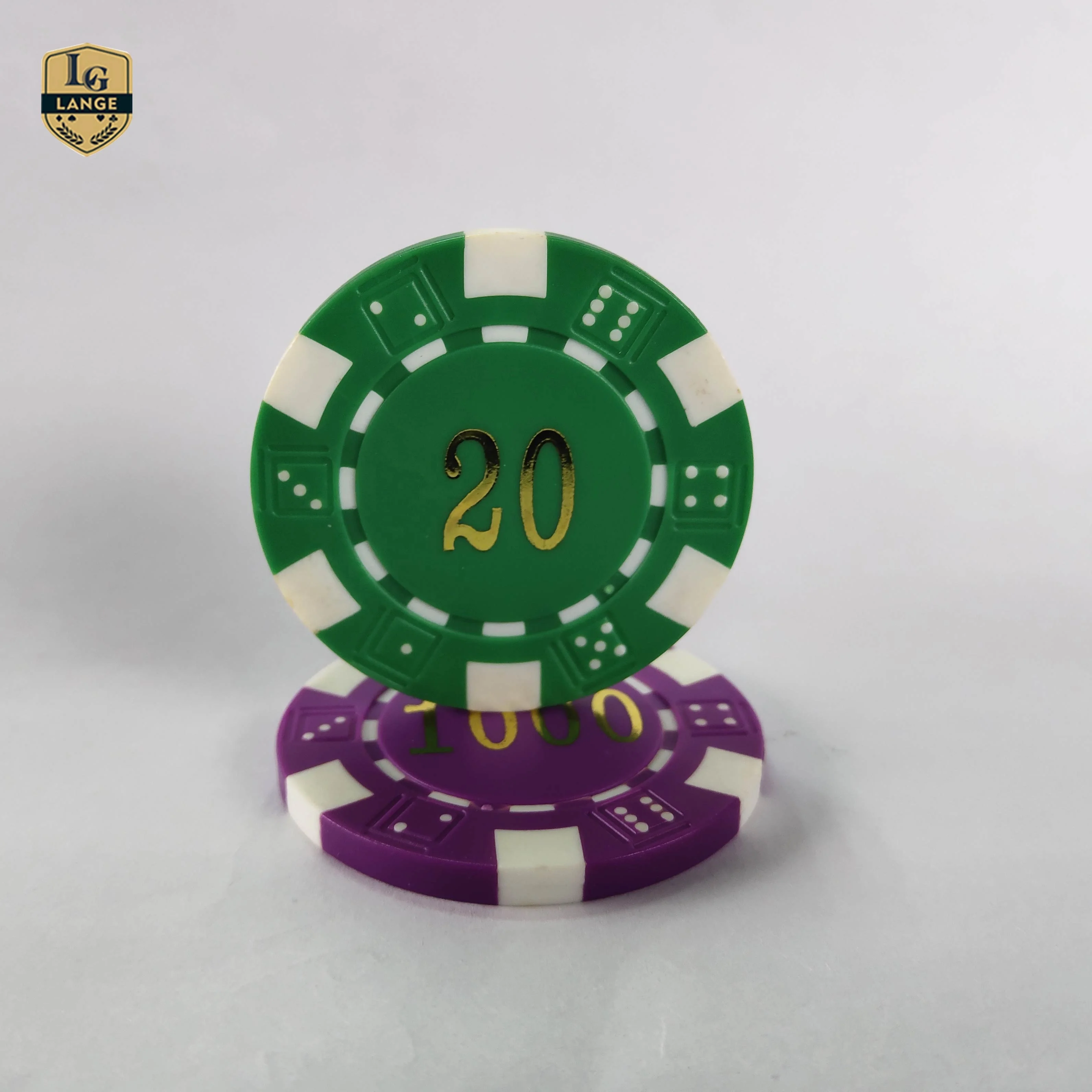 ポーカー poker カジノ チップ Colorful Abs & Metal Poker Chip Set For Fire Pit Games - Oem