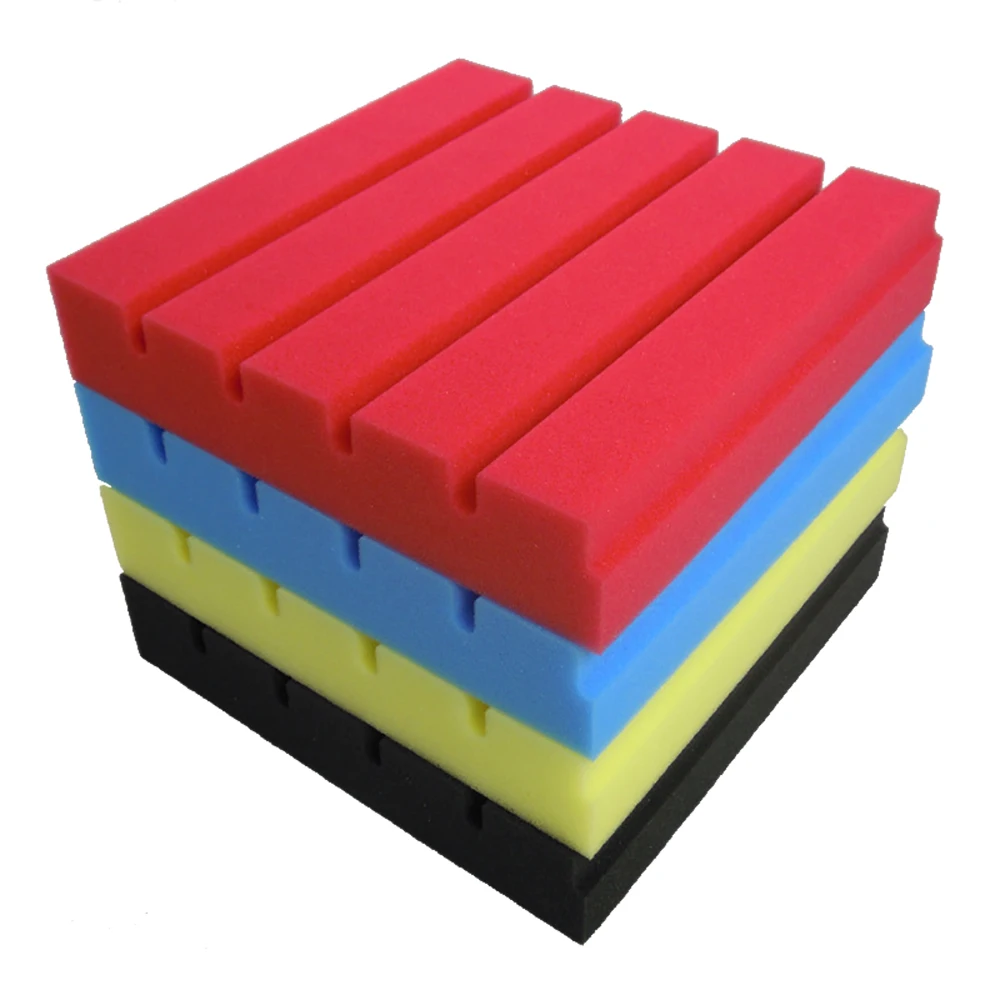 High Quality Sound Absorbing Polyurethane Acoustic Foam Panels Fireproof Strip Shape-for Hotel Use Factory Direct Sales