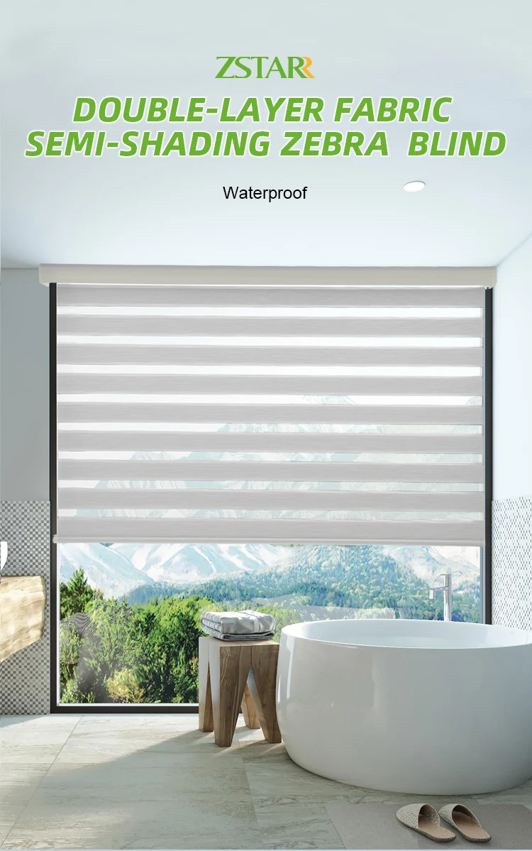 Electric Window smart home Shades voice app remote control automatic roller blind motorized shutter blackout  zebra blinds