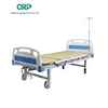 Hand-cranked steel frame bed
