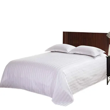 Wholesale hotel cotton high quality forged bed sheet comfortable soft cotton bed sheet forged design