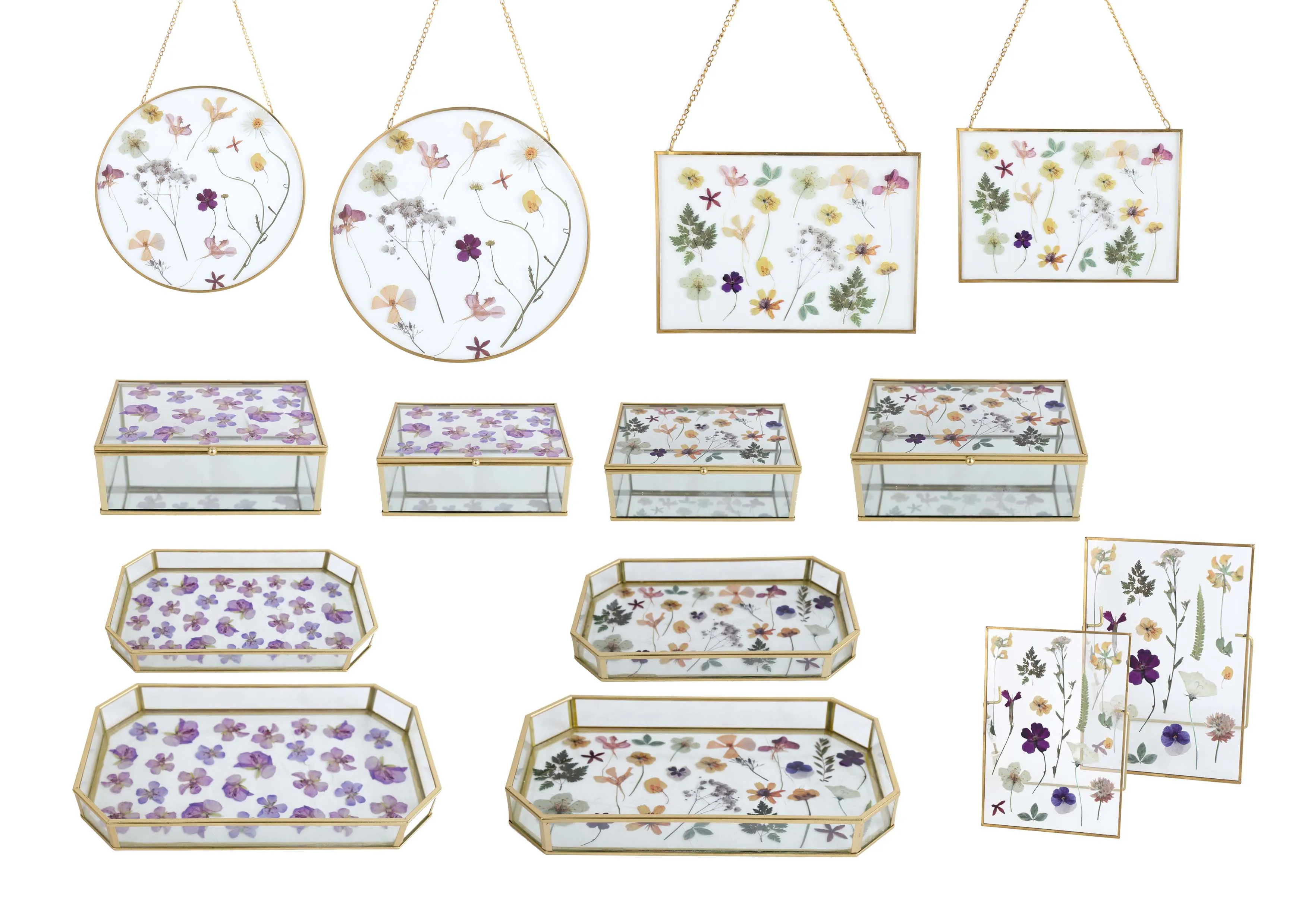 High Quality Jewelry Organizer Tabletop Container Glass Jewelry Storage ...