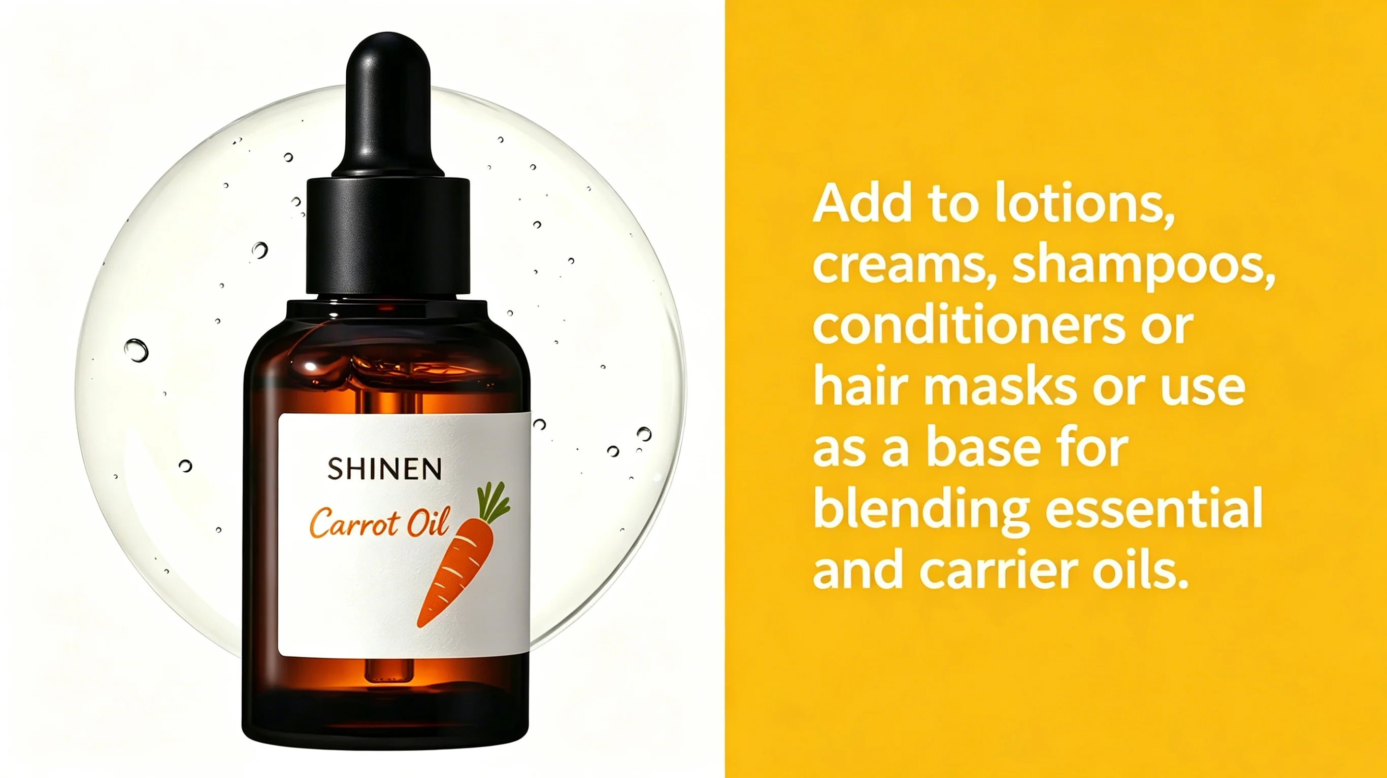 Natural Essential Oil Gross Hair Organic Treatment Products for Repair Damaged Hair Growth Oil Collagen Carrot Oil Serum