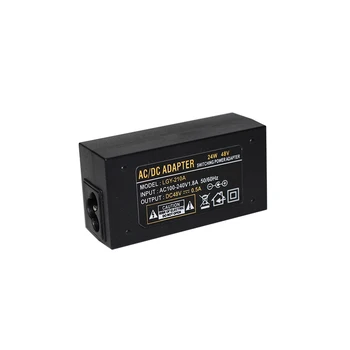 2 Rj45 Ports Switch Camera 24v 1a Adapter 48v Power Splitter Ethernet Gigabit 12v Poe Injector
