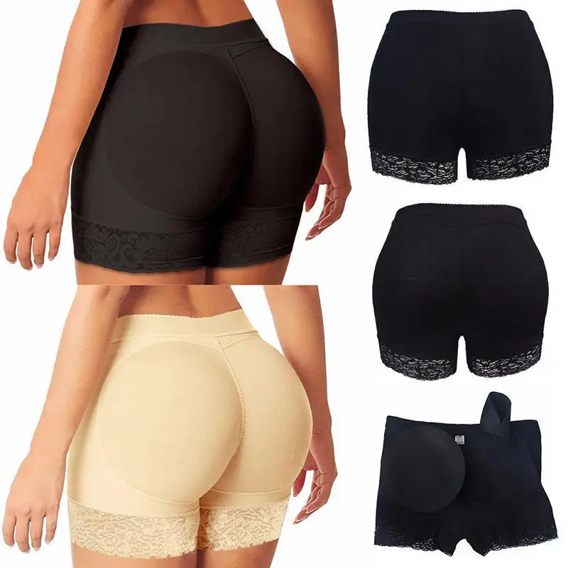 Women Butt Lifter Booty Shorts, Padded Underwear, Padded Lace Panties  Underwear Boyshorts Body Shaper (1pcs,M) : : Clothing, Shoes &  Accessories