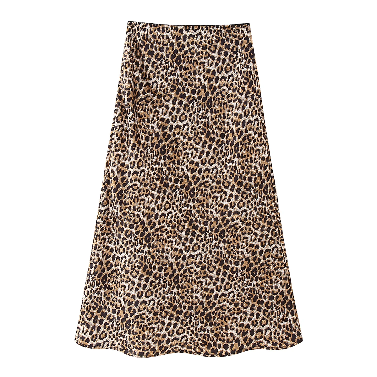 Animal print multi color zipper fly casual fashion hot sale long skirts ...