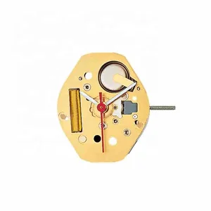 763 RONDA for Parts Quartz Movement Brass Gold Plated 40 Months Battery Life 3 Hands