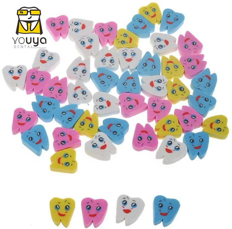 
Новый модный резиновый ластик в форме зубов для детей 