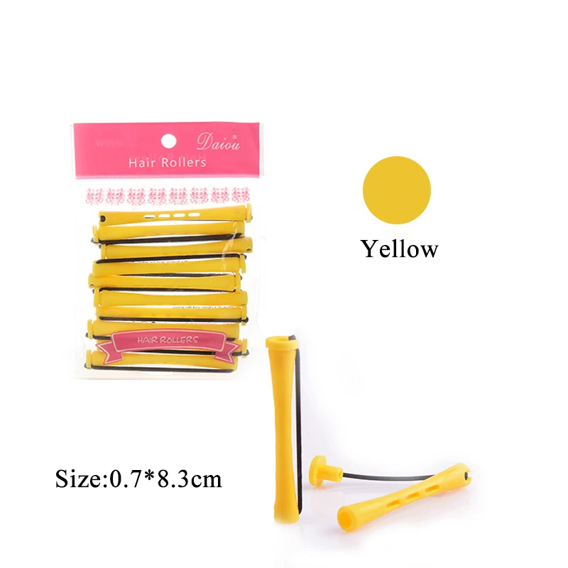Wholesale Custom Multi-Size Hair Perm Rods DIY Hairdressing Tools Plastic Hair Rollers Cold Wave Rods for Long Short Hair