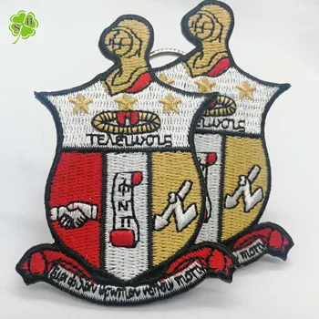 iron on embroidery patches clothing patch custom iron on greek sorority aka fraternity patches