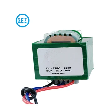 Input 100/110/115/120/200/220/240V Output 380v EI  Low frequency transformer