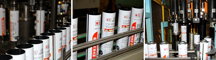 aerosol can with valve