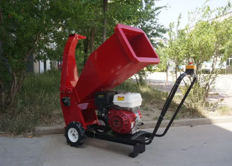 Машина для измельчения древесины 15HP с бензиновым двигателем