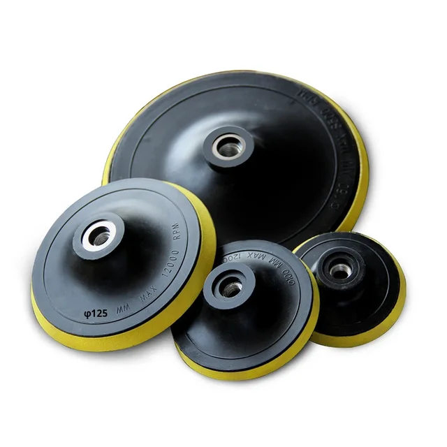 Self-Adhesive Flocking Sandpaper Discs Various Sizes Electric Tray Polishing Angle Grinder Pneumatic Suction Cup