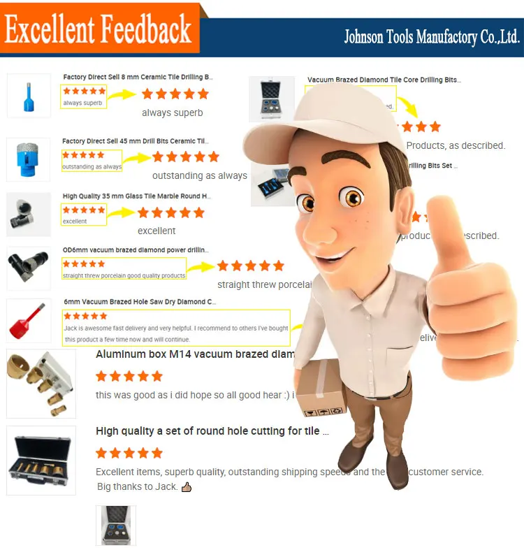 Best Universal Fit Tile Drill Bits Hole Cutter Diamond Tile Glass Hole