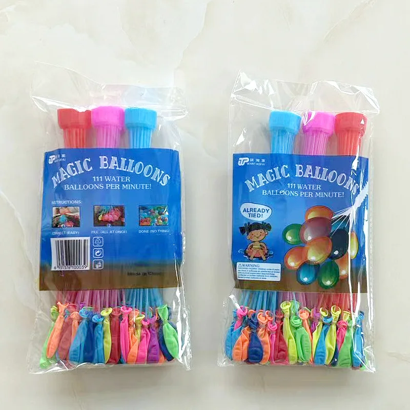 New Design Water Balloons 111pcs / Pack Balloon Self Sealing Party