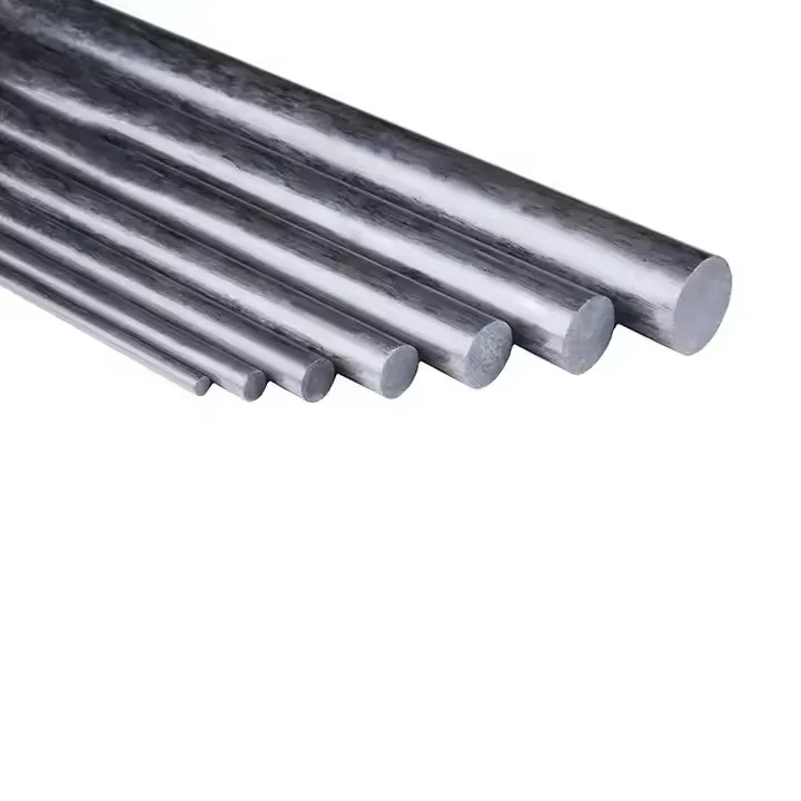Non Standard Customized High-Strength Epoxy Carbon Fiber Rod Fishing Construction Medical Extruded Solid Carbon Fiber Rod