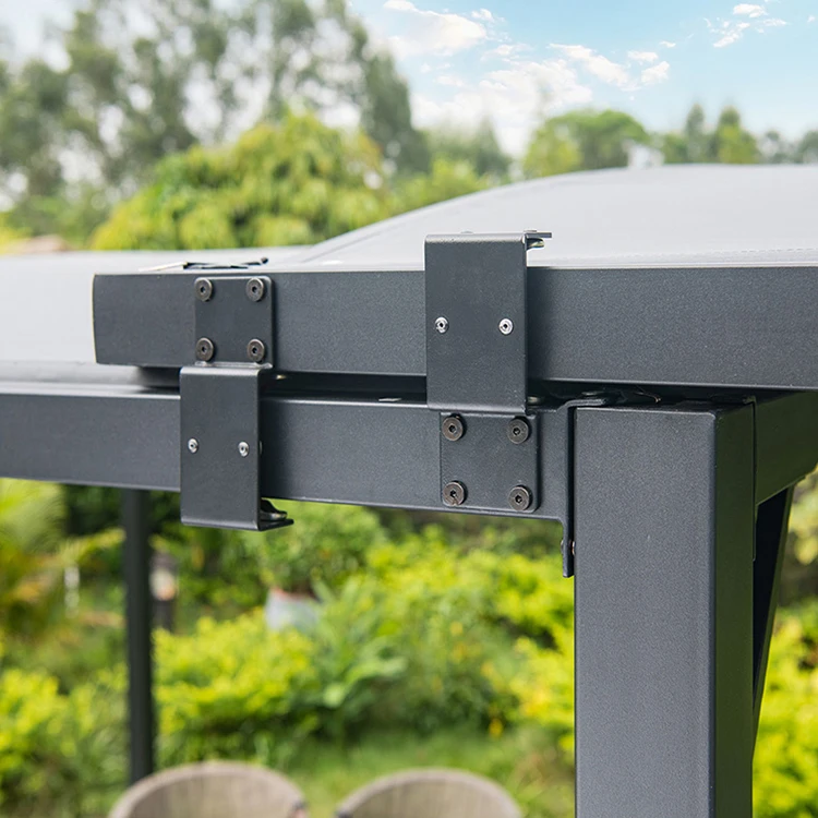 Outdoor Moveable Retractable Awning Canopy - Portable Garage Tent