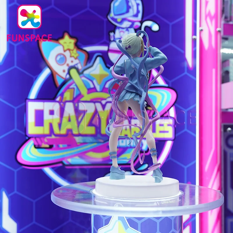 Funspace Coin-Operated Arcade Single and Double Push Bead Redemption Game Machine