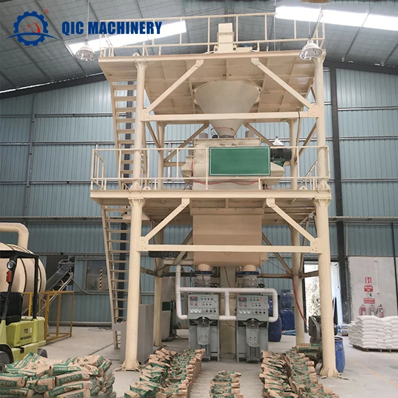 High Quality Automatic Ceramic Tile Adhesive Cement Plant Dry Mixing Mortar Manufacturing Plant