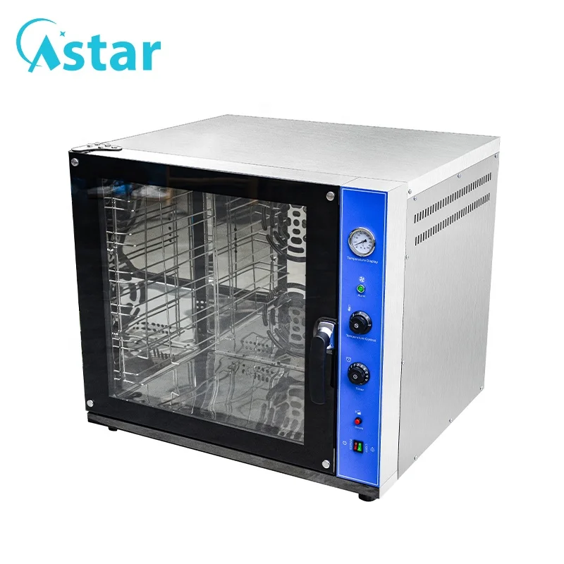 Commercial Rotary Baking Oven Electric Rack Oven for Large Scale Production Bakery With 5 Trays