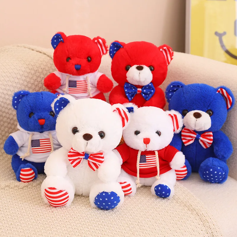 Halloween Small Teddy Bear Plush Toy Super Fluuy Love Bear Stuffed ...