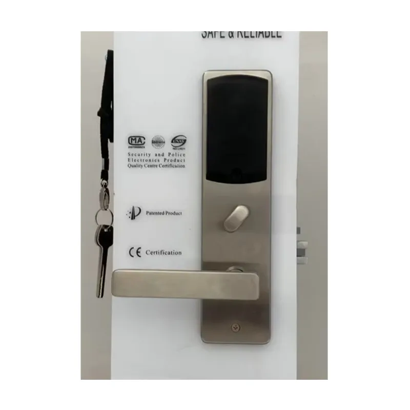 Stainless Steel Electric RFID Card System Door Lock for Hotel Accessory