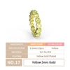 Yellow 5mm Gold