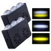 3 lens spotlights
