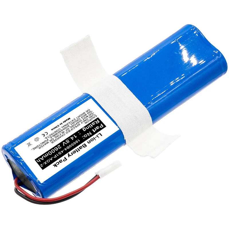 14.8V 2600mAh Li-ion battery for 18650B4-4S1P-AGX-2 SUN-INTE-202 V5s Pro V50 V8s X750 Vacuum