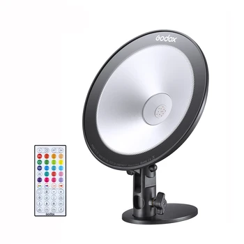 Best Price Godox CL10 RGB LED Light Multicolor Webcasting Ambient Light 10W 39 Lighting Effects Supports APP/ Remote Control detail image
