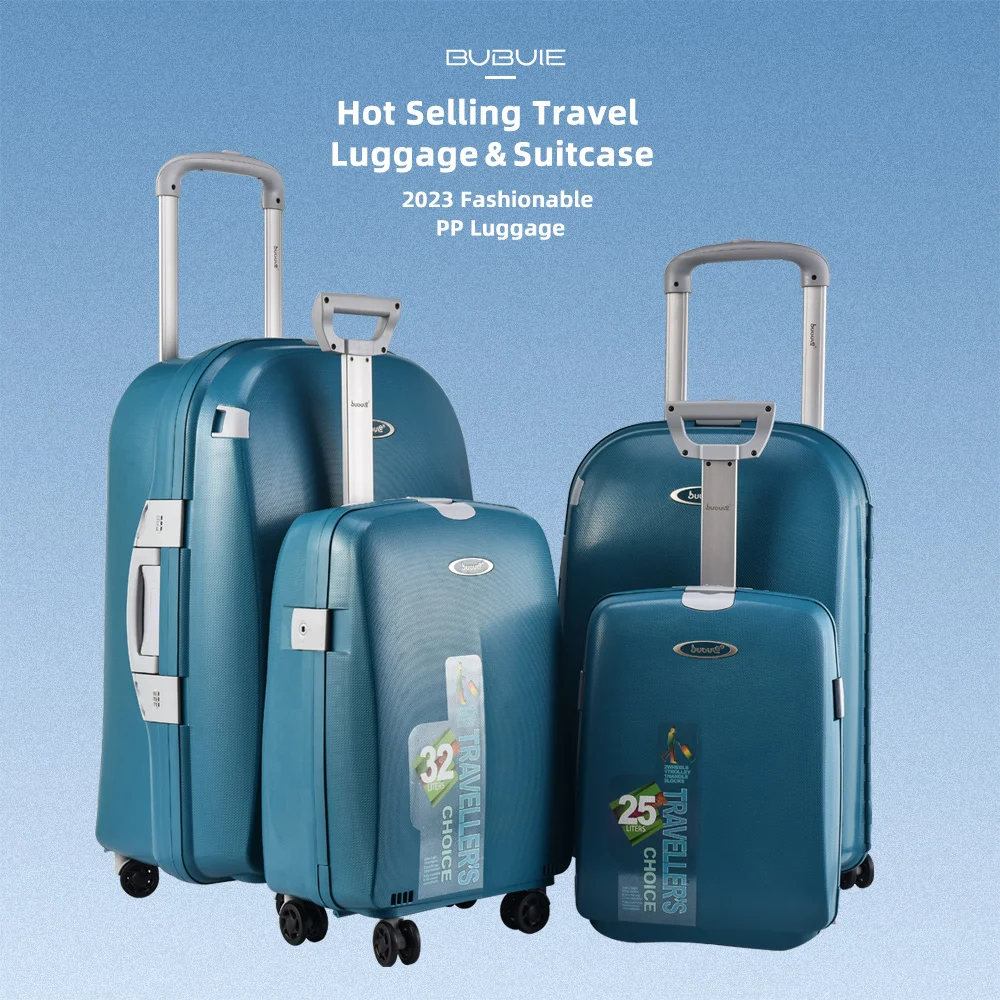 BUBULE HL 18'' Hot Sale Designer Luggage Sets 4Pcs Wheeled Travel Trolley  Suitcases - Buy HL PP fashionable traveling luggage, 18 inch PP hardshell  luggage on sale, Hot Sale fashion luggage OEM