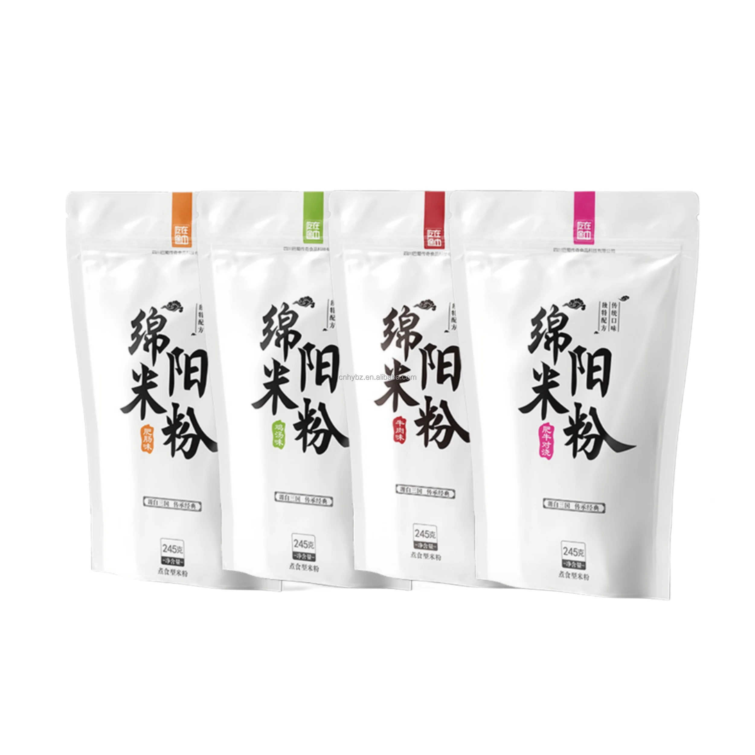 Laminated Composite Food Selfstanding Packaging For Rice Noodles Bean Vermicelli Instant