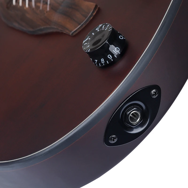 D-K7 Bullfighter Classical Electric Guitar - Mahogany Body, Zinc