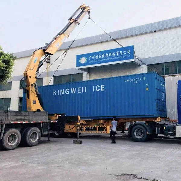 3 Ton Directly Cooling Containerized Block Ice Plant