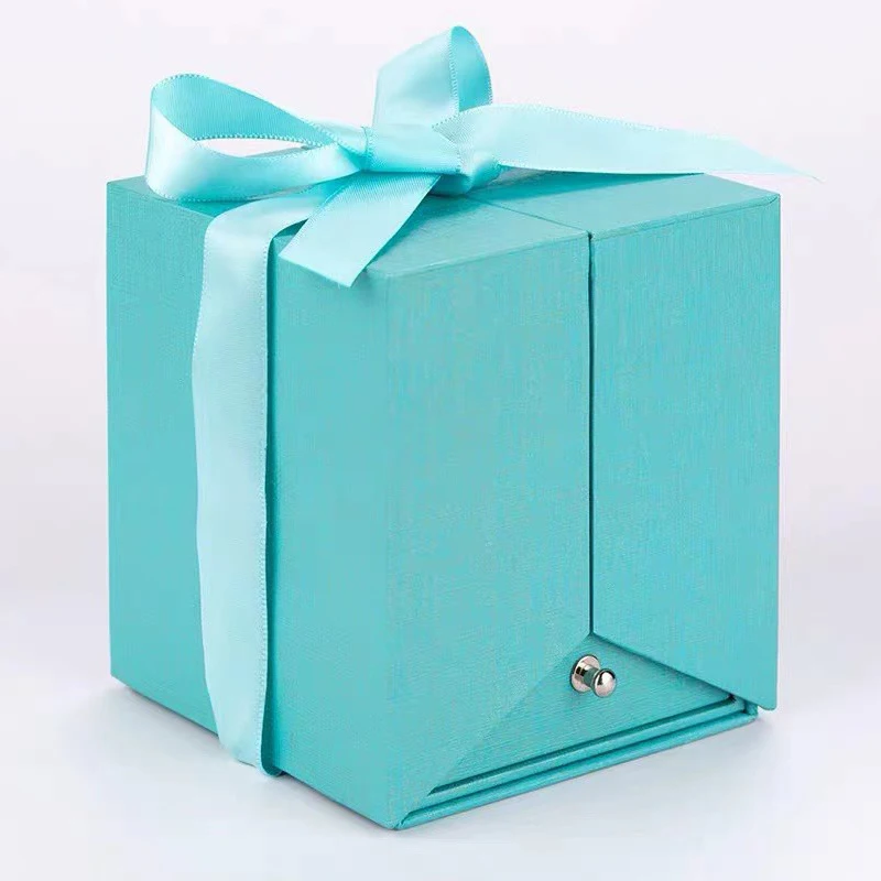 Modern Novel Design Custom Logo Paper Book Box Flip Gift Book Shaped