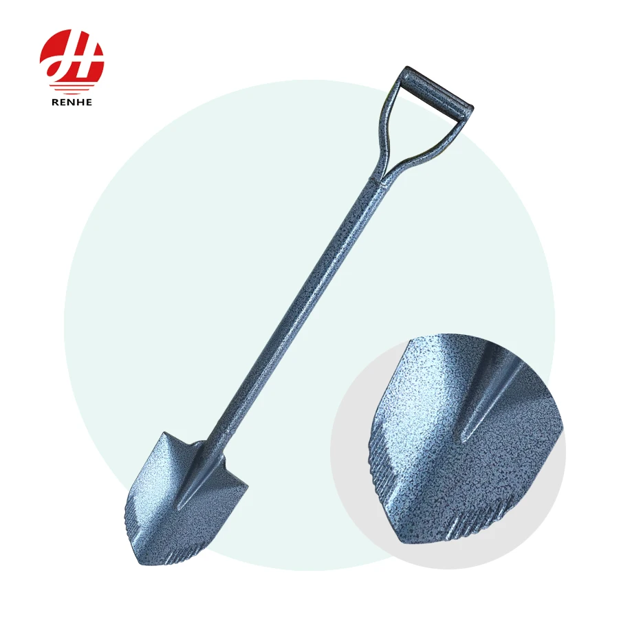 Çin Üreticisi Tarımsal Dış Mekân Kampı Bahçe Metal Kazma Küreği (Tutamaklı)