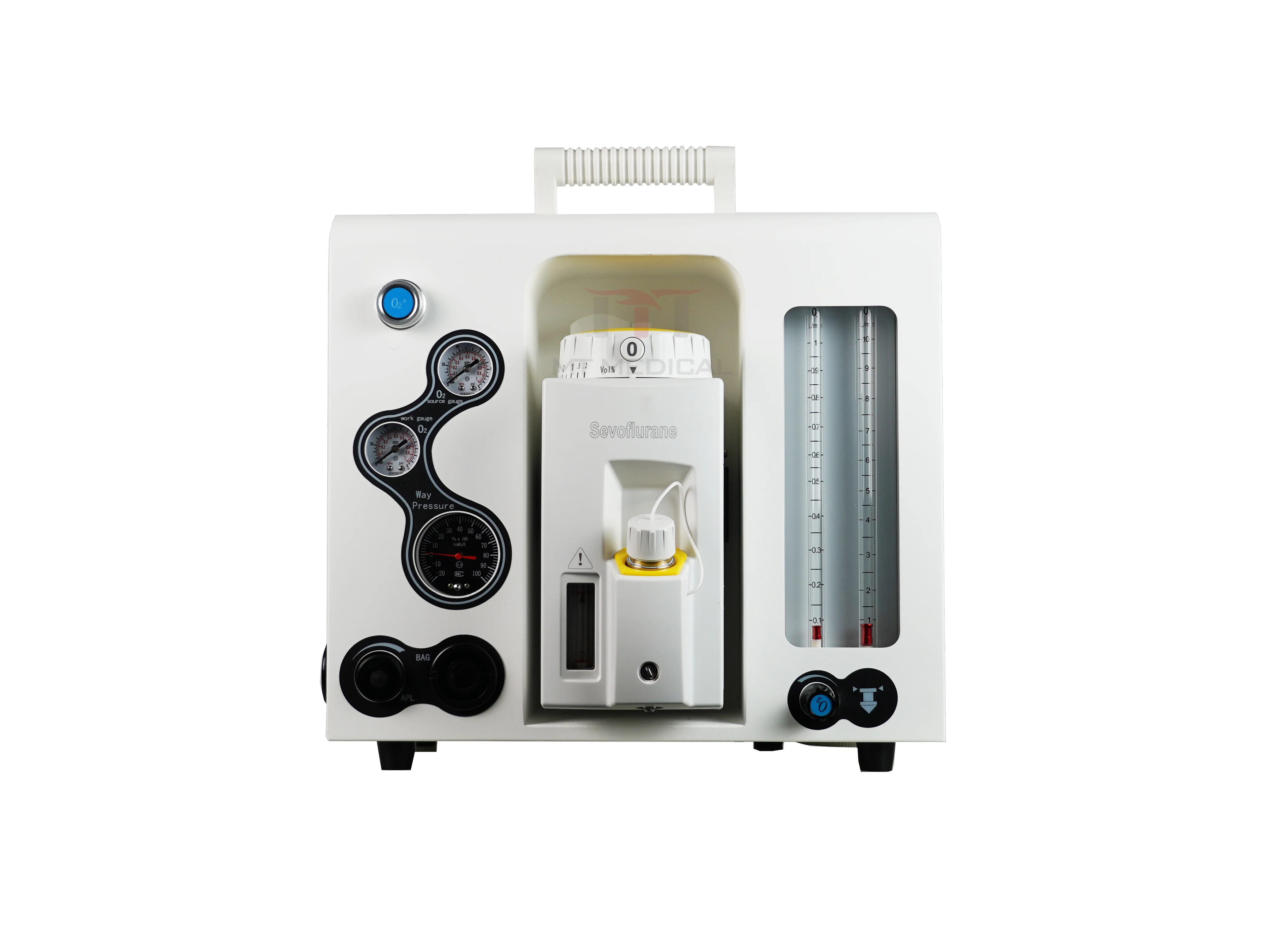 MT MEDICAL  Professional Veterinary Use Portable Anesthesia Machine with Sevoflurane Vaporizer for Hospital