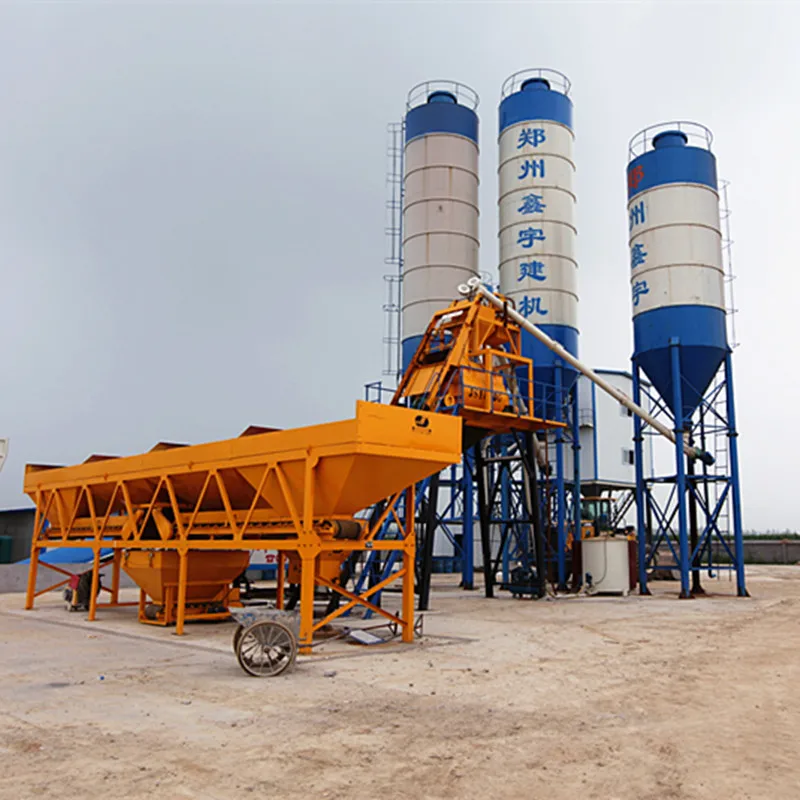 Powerful Hzs25 Concrete Mixing Plant Silo Seal Operator Training Batching Plant Cost Price in Turkey