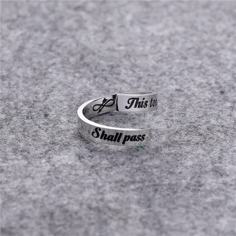 This Too Shall Pass ring size 10 (ZE4AHYKA4) by RayOfHope