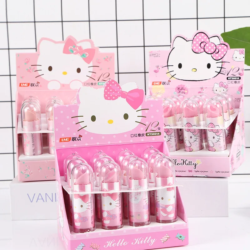Topsthink Hello Kitty Lipstick Design Student Eraser Rubber Children