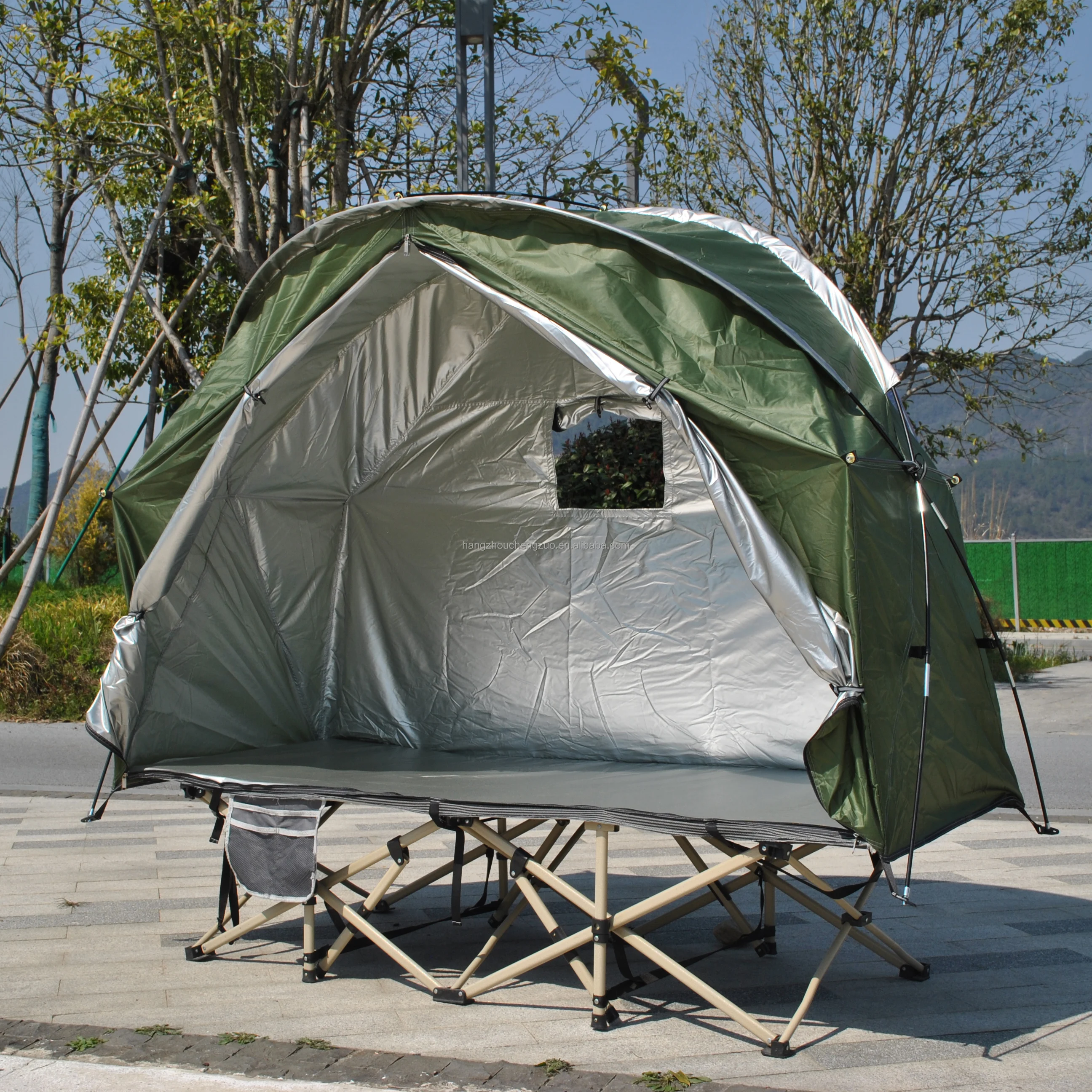 CZX-884 Multi-Use Folding Ground Tent for Camping Cot Bed Sleeping